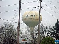 USA - Gillespie IL - Water Tower 2 (10 Apr 2009)